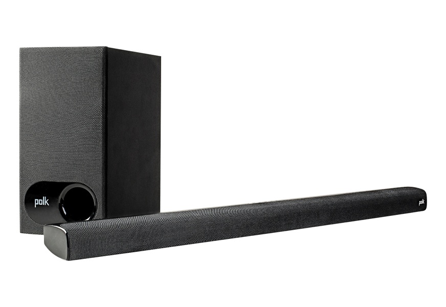 polk audio - 2.1-channel soundbar system with wireless subwoofer