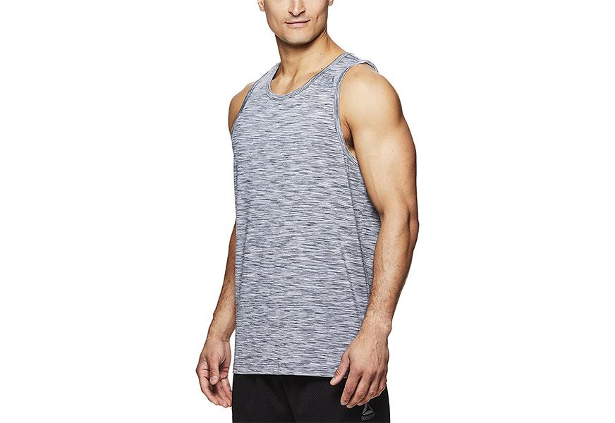 reebok men's gym training & workout tank top