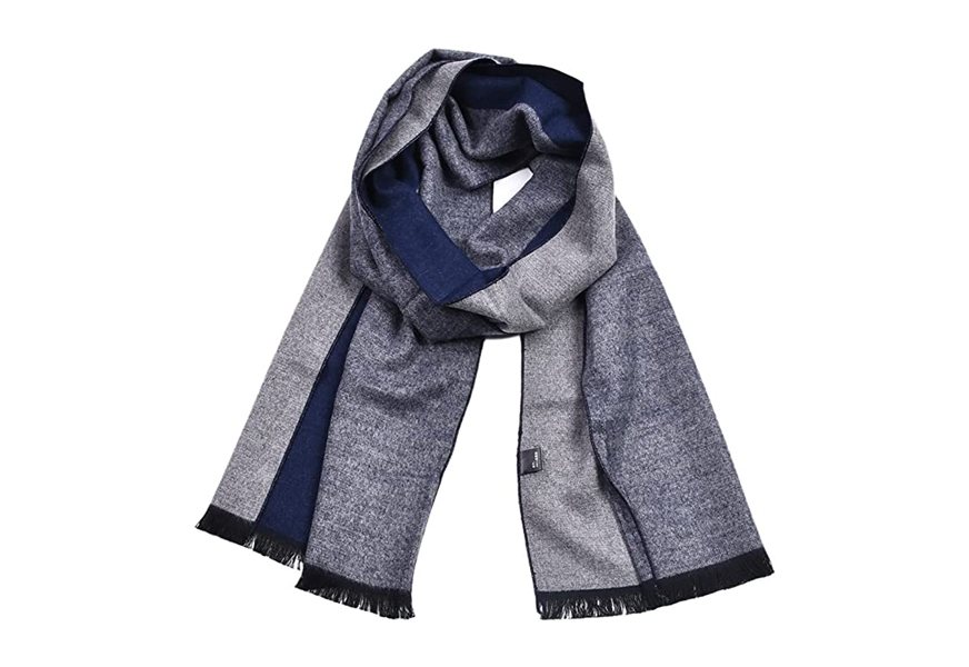runtlly men's winter cashmere scarf