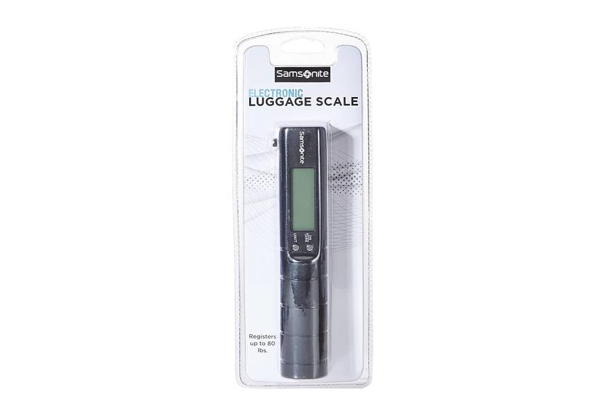 samsonite electronic luggage scale