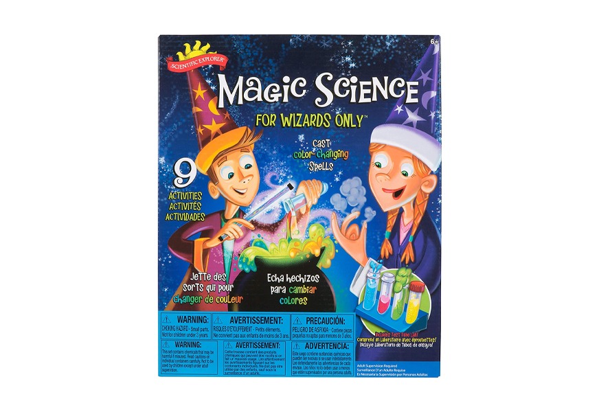 scientific explorer poof-slinky magic kit