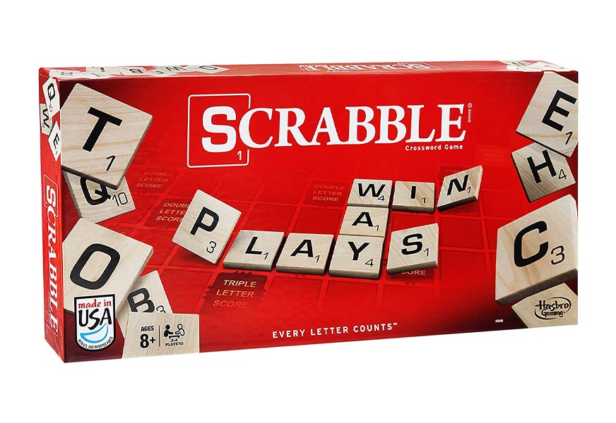 scrabble family board game