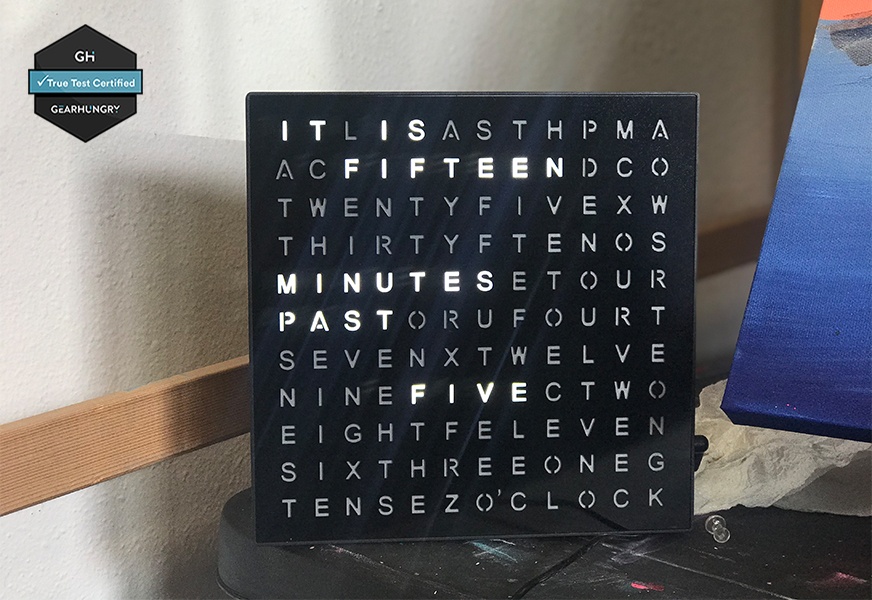 sharper image word clock sharper image word clock