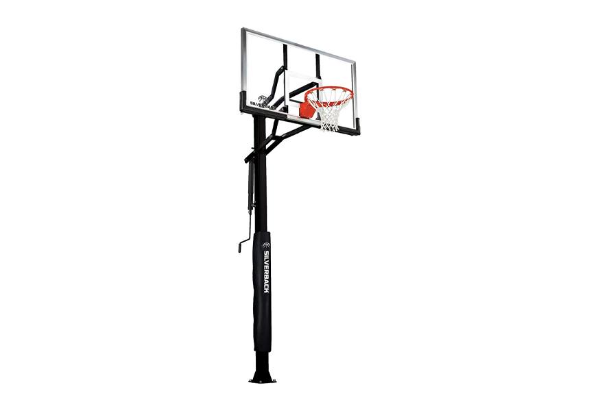 silverback in-ground basketball hoop system