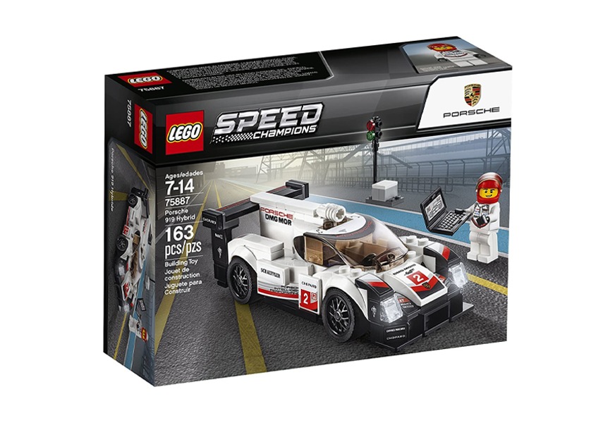 speed champions porsche 919 hybrid lego car
