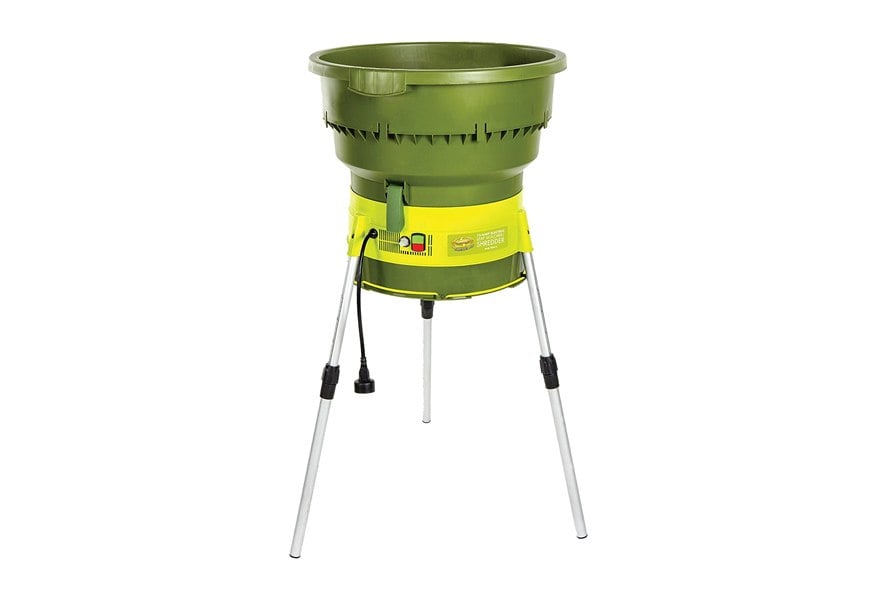 sun joe 13 amp leaf mulcher shredder