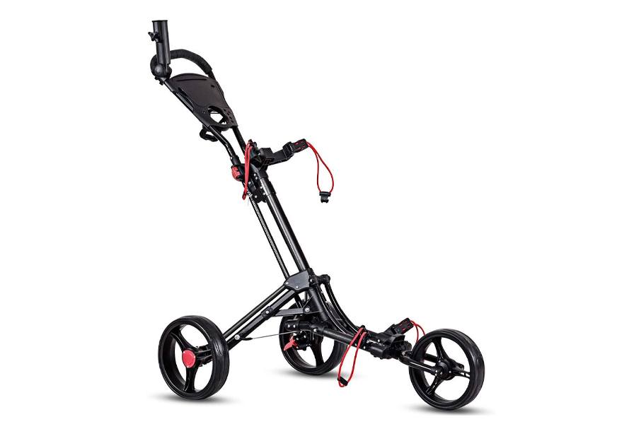 tangkula 3 wheel golf trolley