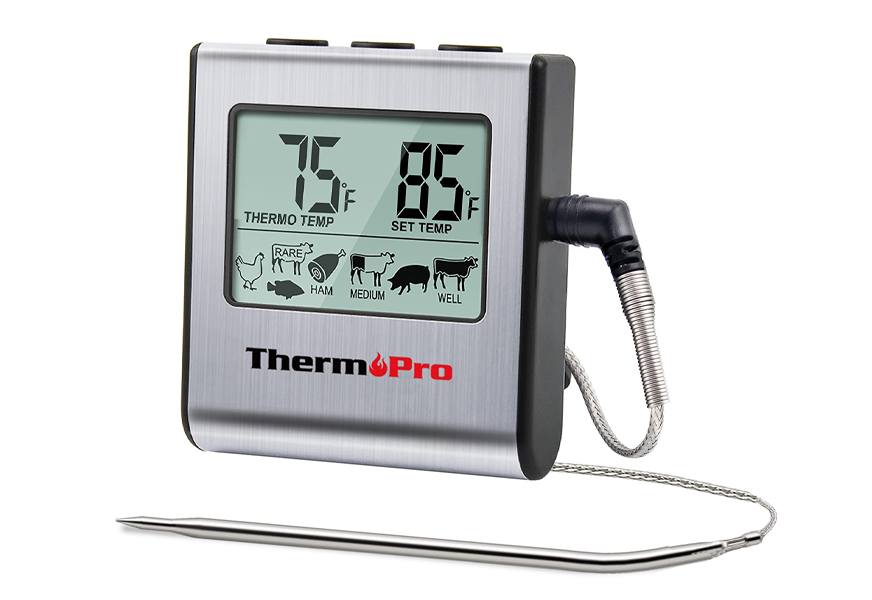 thermopro tp-16 large lcd digital cooking meat thermometer