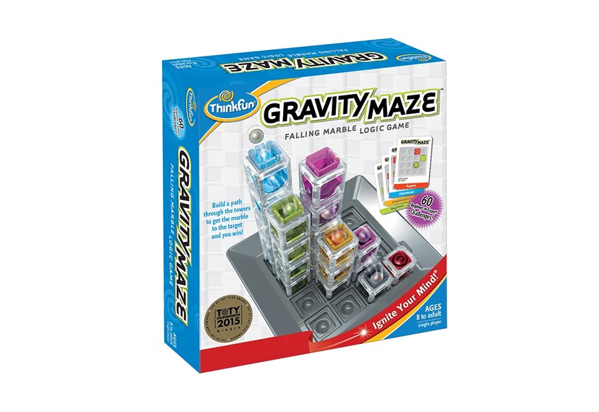 thinkfun gravity maze marble run logic game