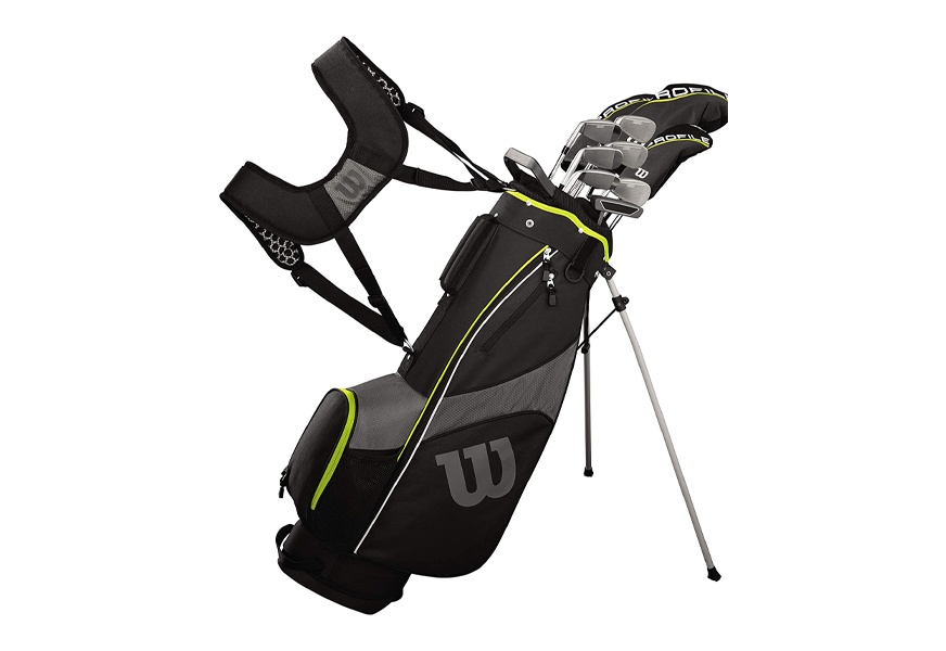 wilson golf profile sgi men's complete golf set with bag