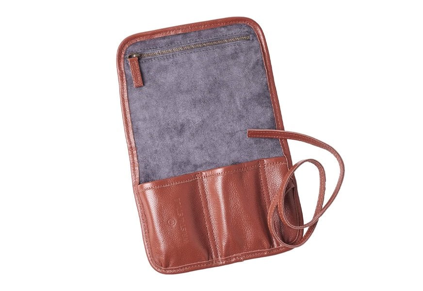 wrist & style leather watch roll