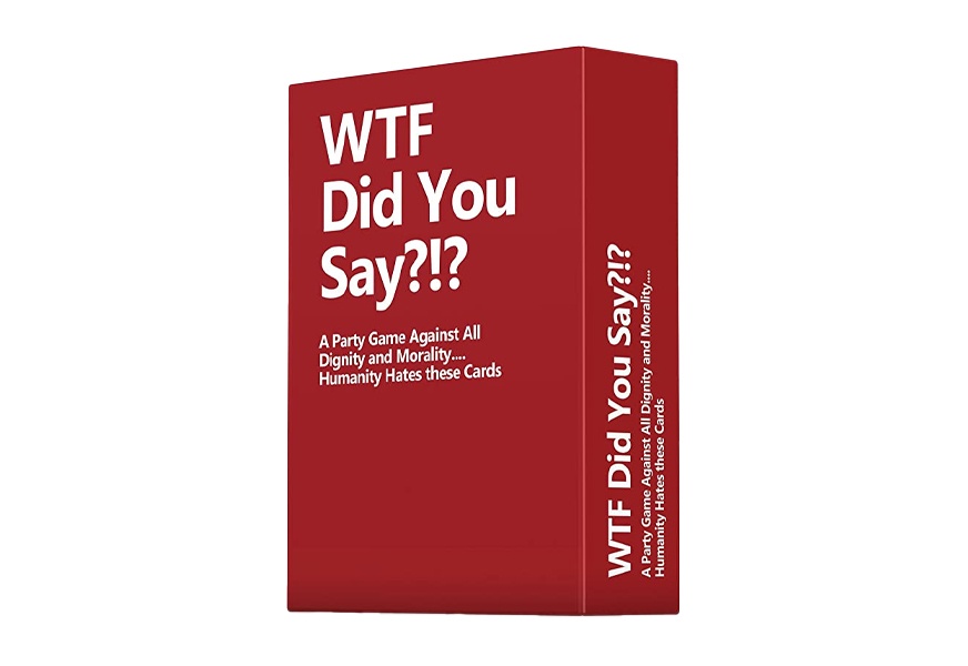 wtf did you say? an adult card game against all dignity and morality