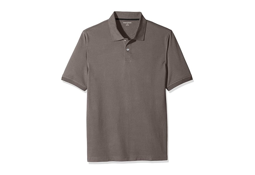 amazon essentials regular fit cotton pique polo shirt for men