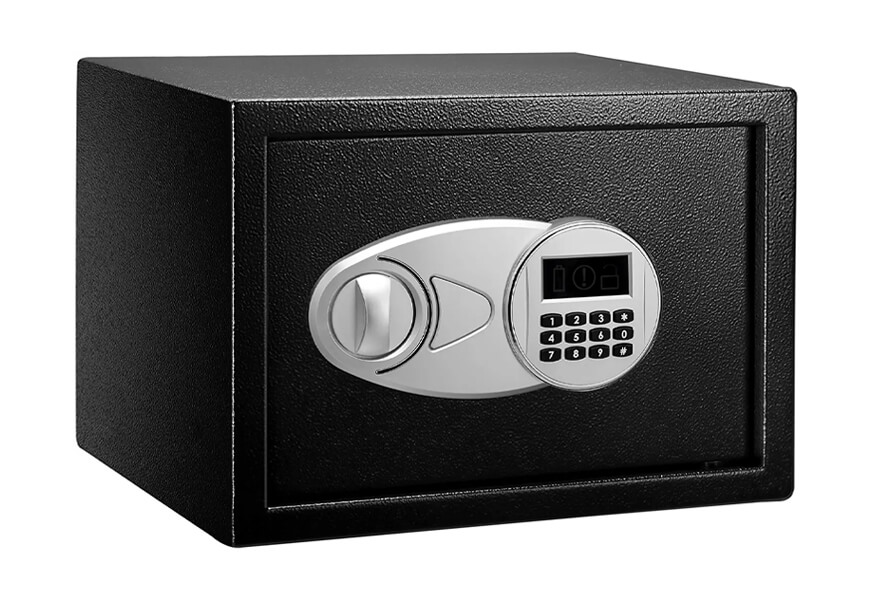 amazonbasics security safe box