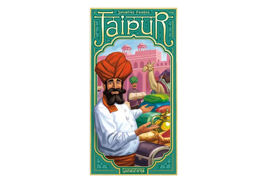 asmodee jaipur two-player board game