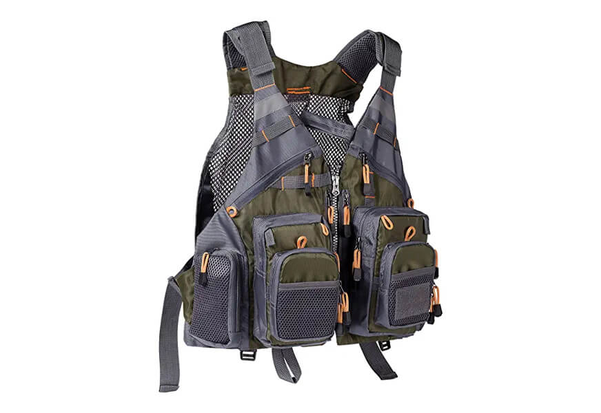 bassdash strap fishing vest