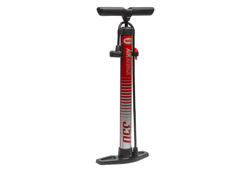 bell air attack 350 high volume bicycle pump