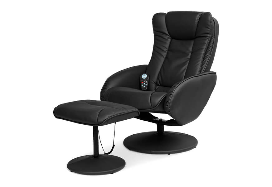 best choice products pu leather massage chair