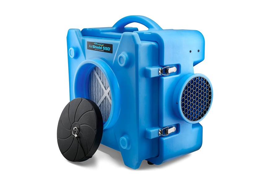 bluedri bd as 550 bl negative machine airbourne cleaner