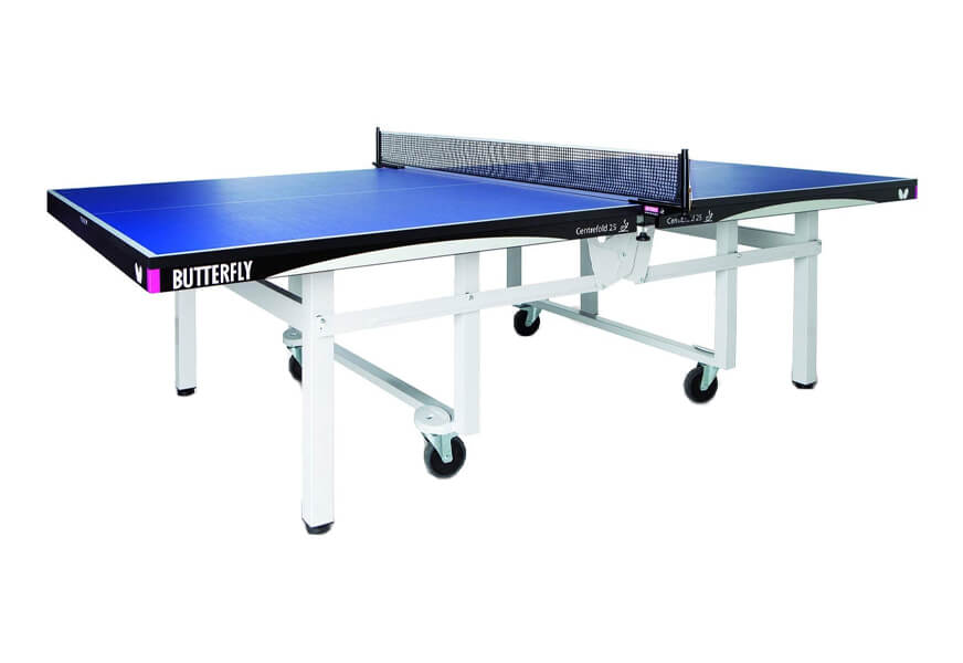 butterfly centrefold 25 rollaway table tennis table