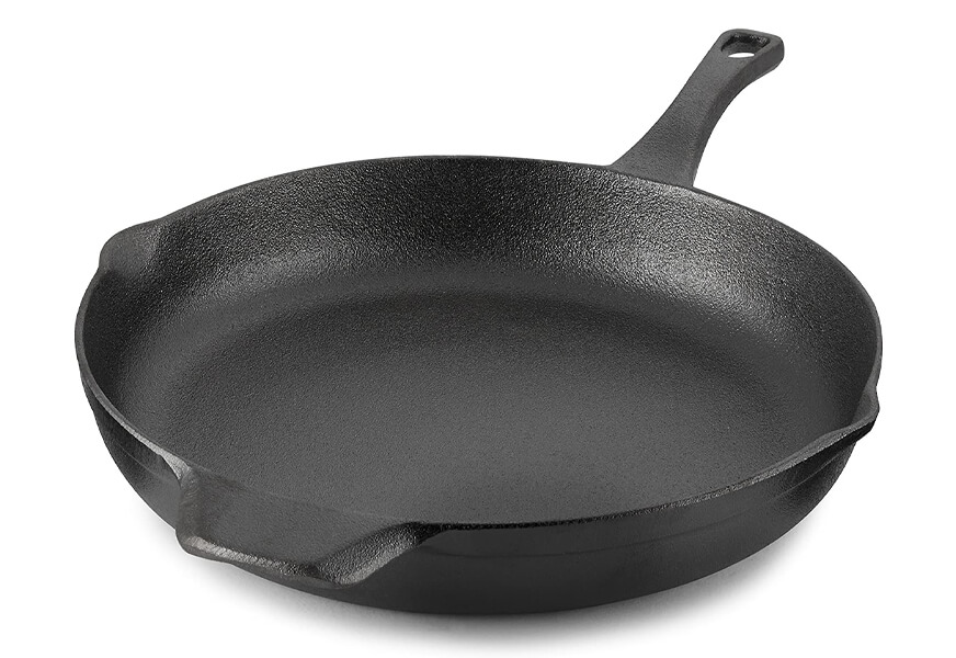 calphalon pre-seasoned cast iron cookware, skillet