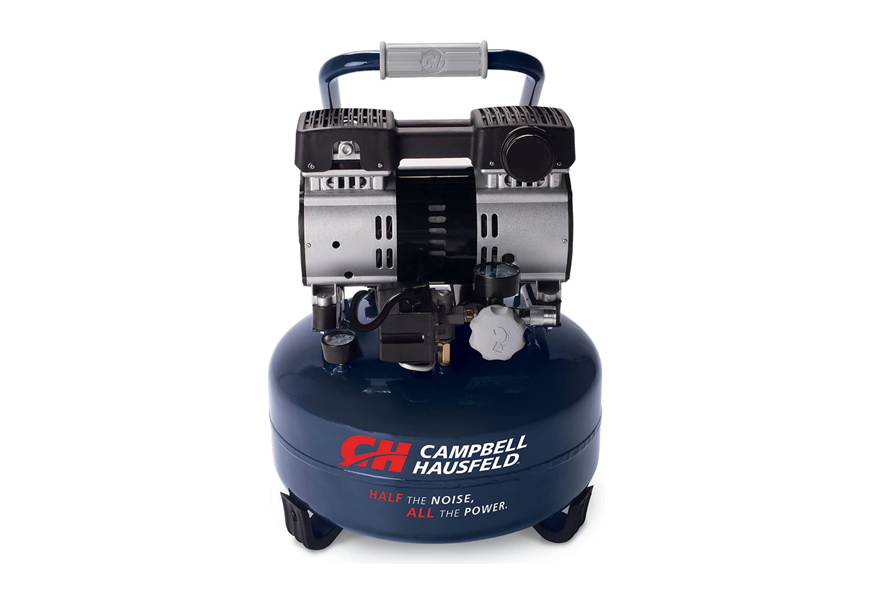 campbell hausfeld portable quiet air compressor