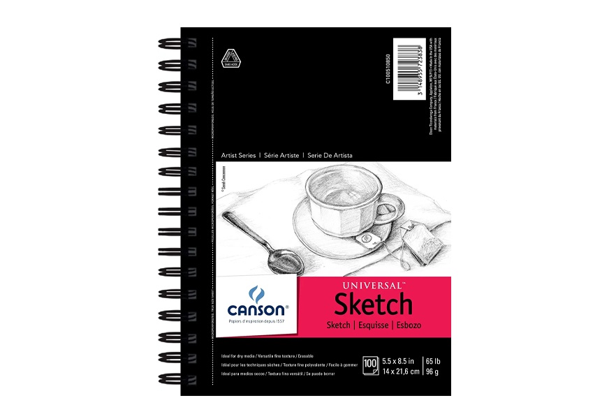 canson artist series universal paper sketch pad