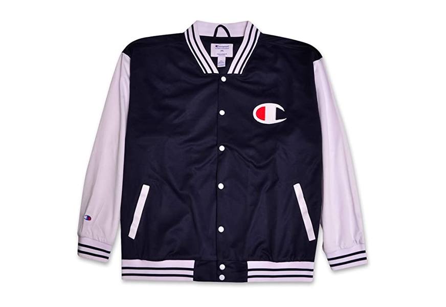 champions big and tall varsity track jacket