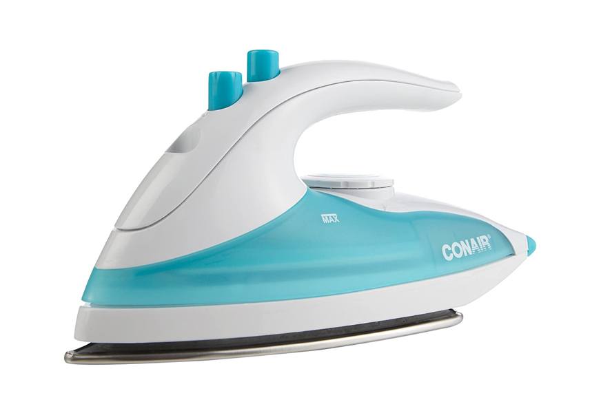 conair ez press hand held steam travel iron