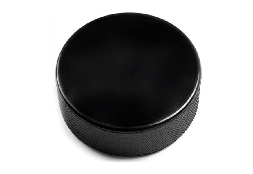 crown sporting goods ice hockey puck set