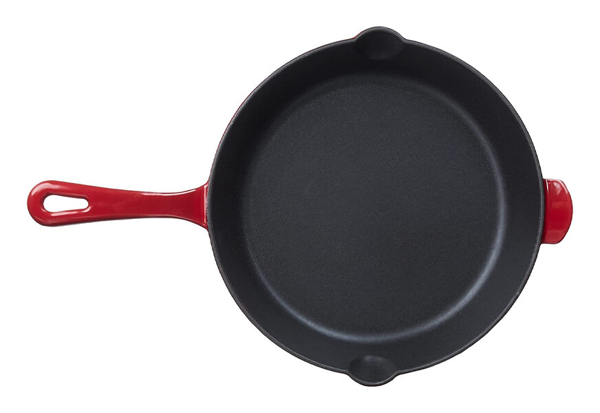 cuisinart ci22-24cr chef's classic enameled cast iron