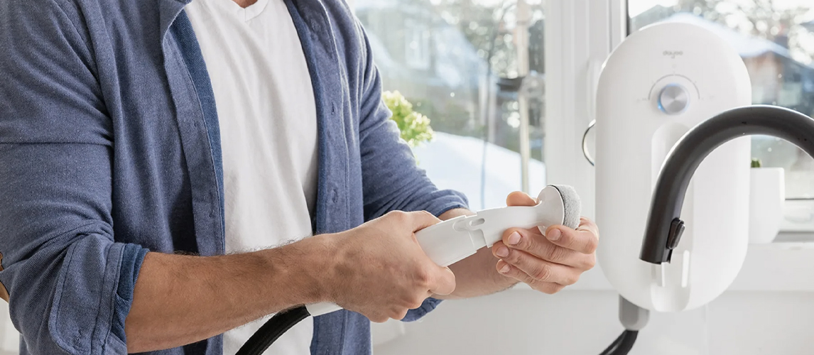 Dayoo Kitchen Steam Cleaner And Dishwasher Keeps Your Dishes And Hands