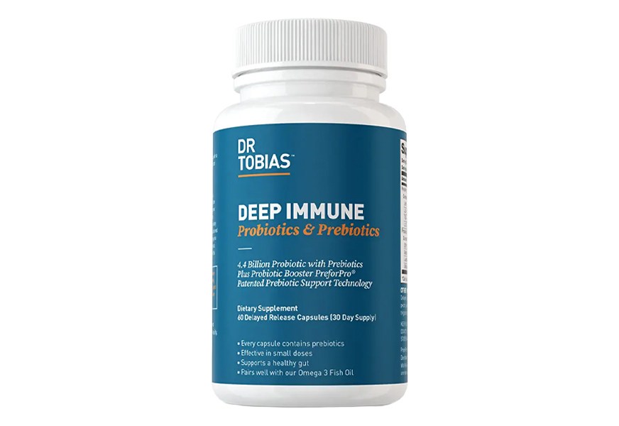 dr. tobias deep immune - probiotic plus ultimate prebiotic