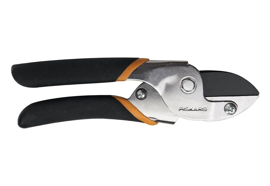 fiskars power-lever anvil pruner