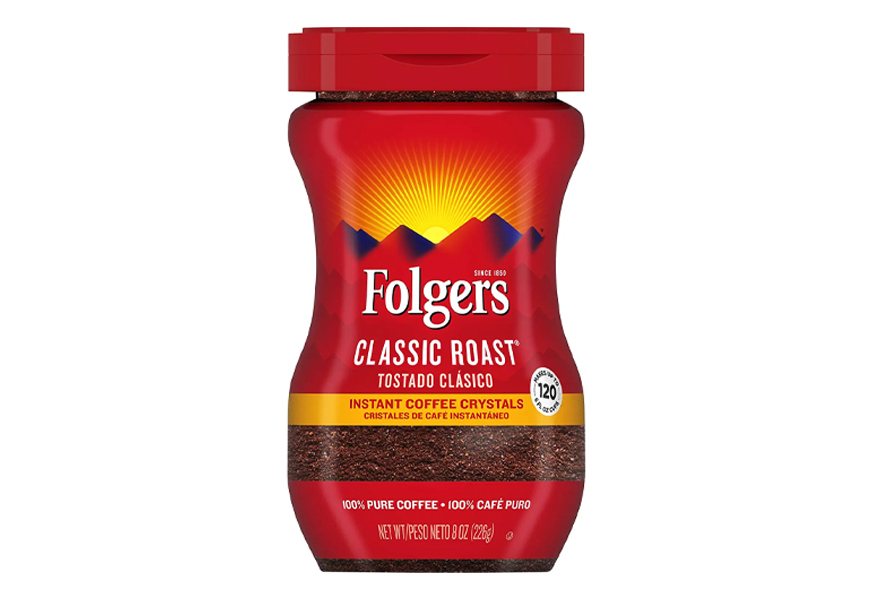 folgers classic roast instant coffee