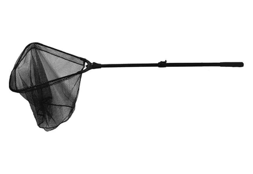 frabill folding fishing net with telescoping handle