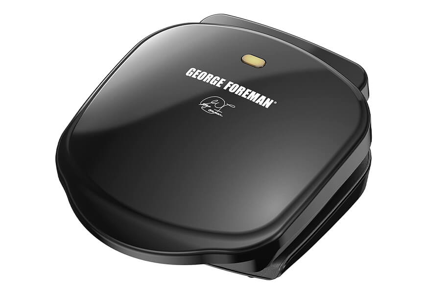 george foreman 2-serving classic plate grill and panini press