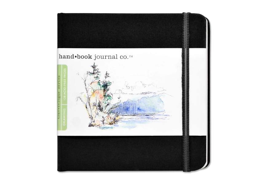 global art materials hand trav-e-logue drawing book