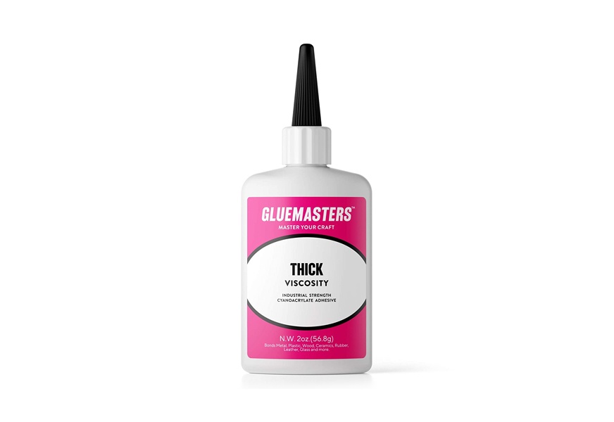 glue master professional grade cyanoacrylate (ca) “super glue” thick viscosity