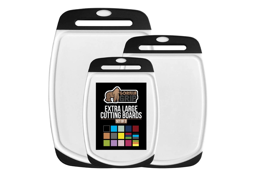 gorilla grip original reversible cutting board