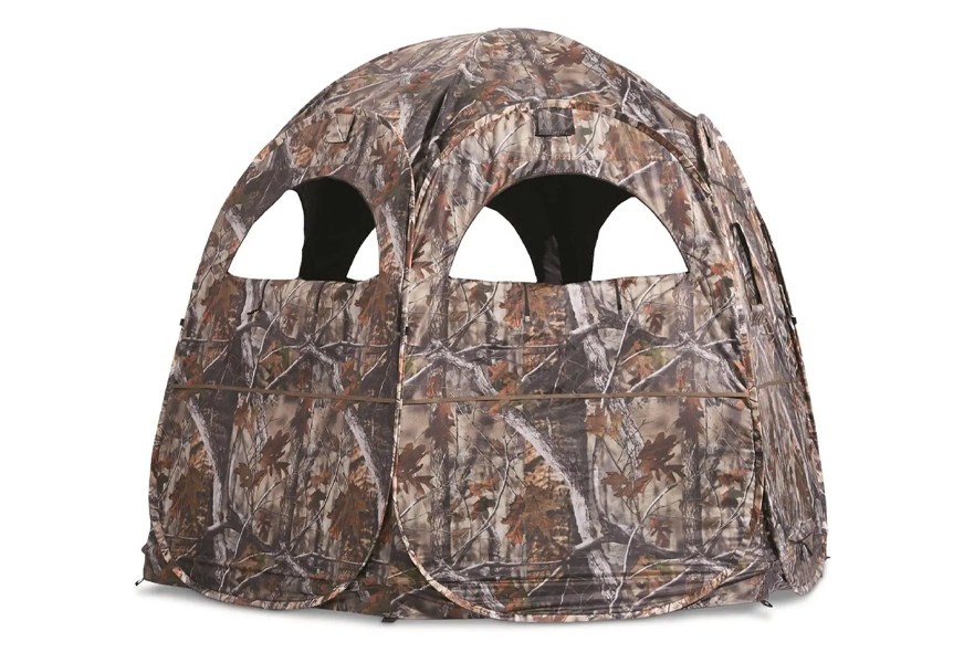 guide gear super magnum 6-panel spring steel hunting blind