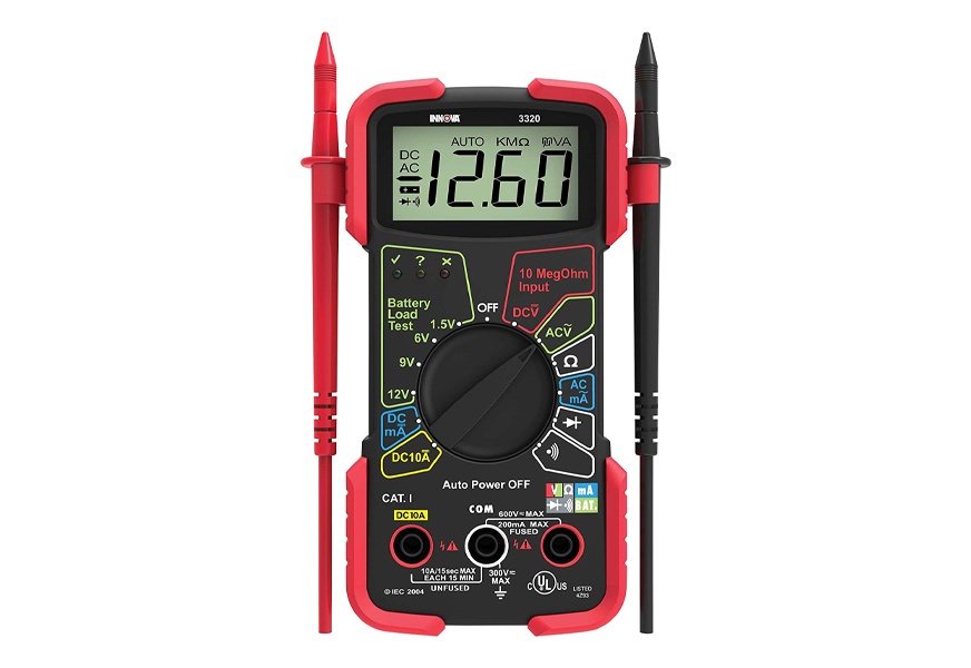 innova 3320 auto-ranging digital multimeter