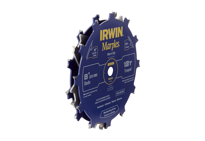 irwin tools 1811865 marples 8 inch stack dado blade