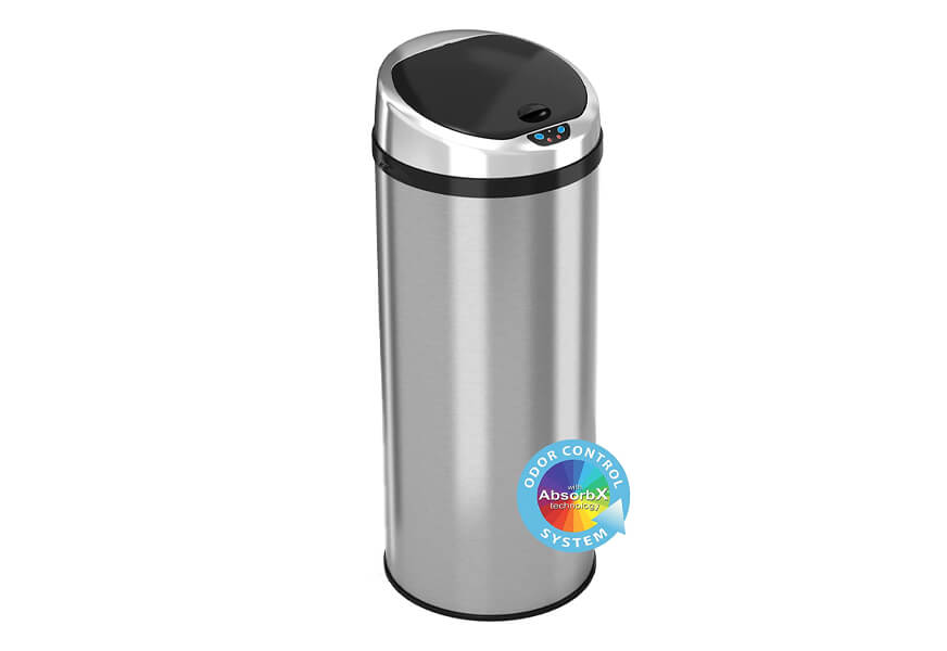itouchless automatic touchless sensor kitchen trash can