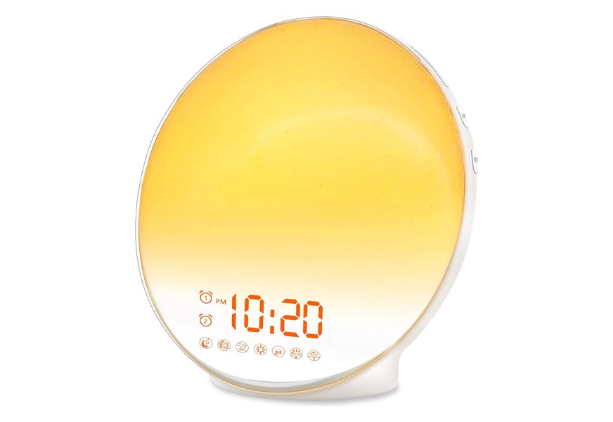 jall wake up light sunrise alarm clock