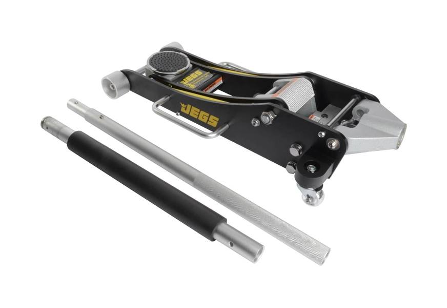 jegs 80006 4000lb low profile aluminum floor jack