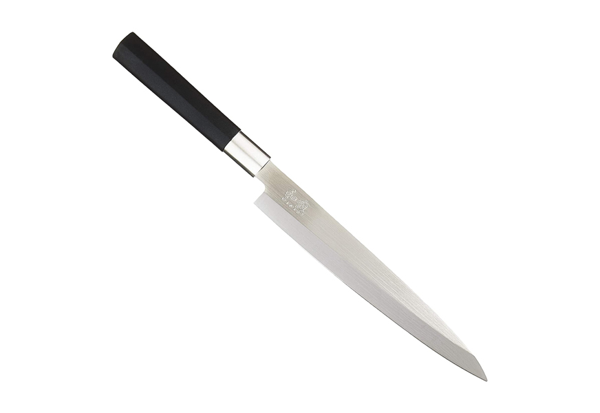 kai wasabi black yanagiba sushi knife