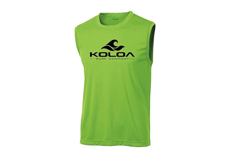 koloa surf men's classic wave heathered ringer tank tops