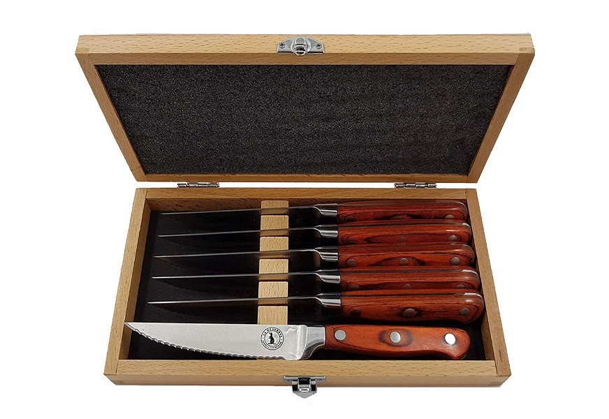 la mongoose steak knife set