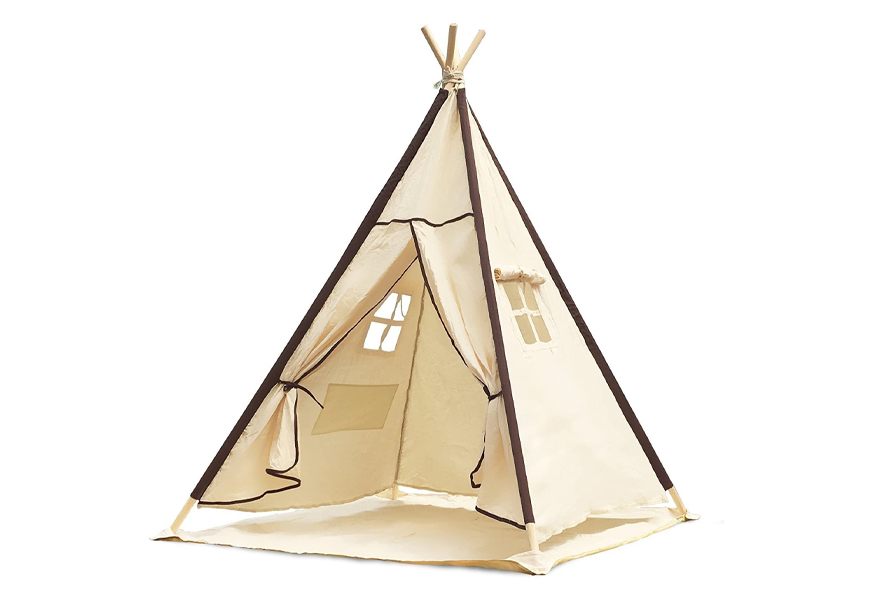 lavievert indian canvas kids teepee